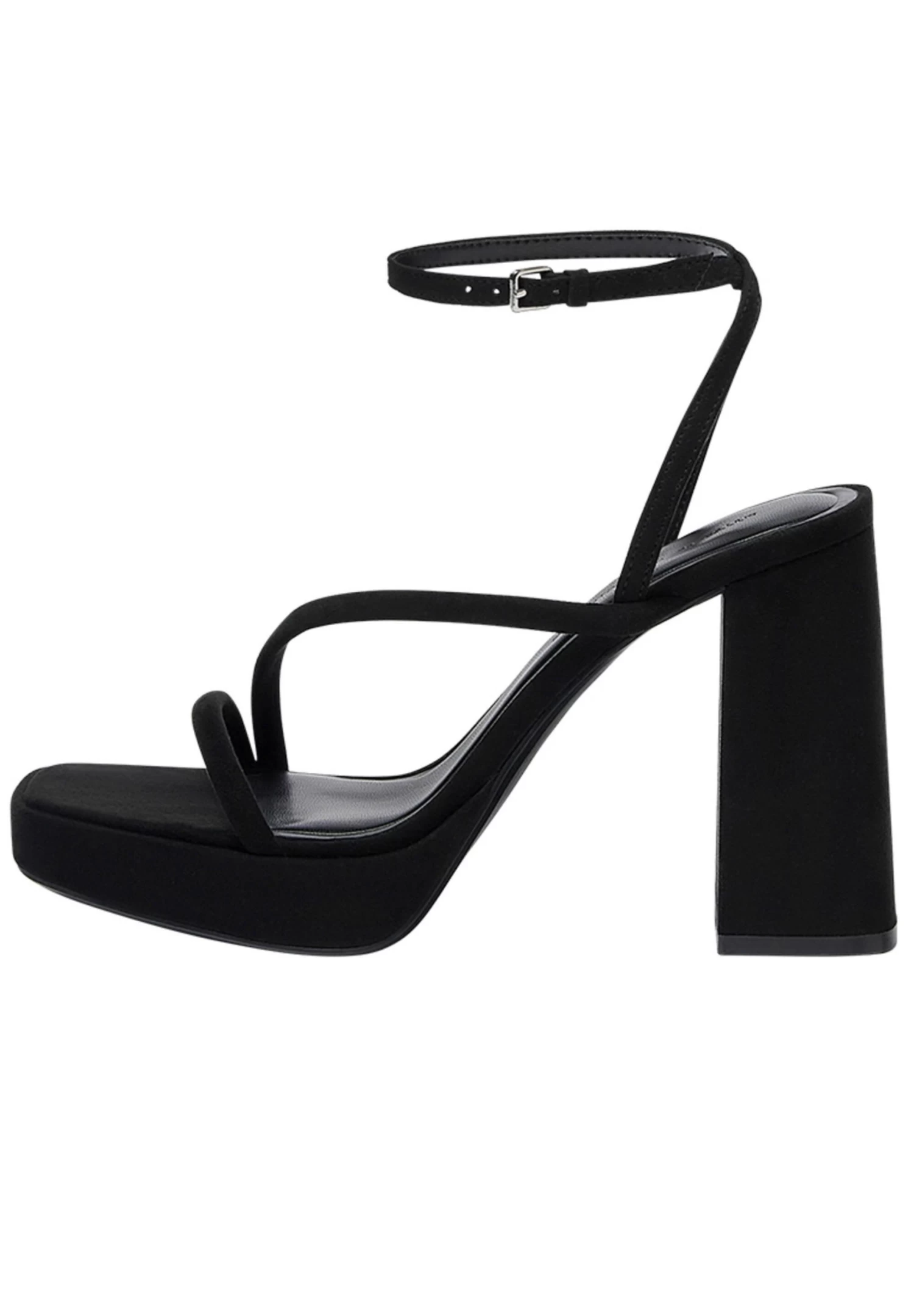 PULL & BEAR Sandalen Met Hoge Hak - Black 2 PULL & BEAR Sandalen Met Hoge Hak - Black - Afbeelding 2