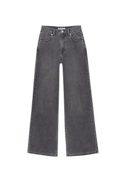 PULL & BEAR Wide-Leg - Relaxed Fit Jeans - Grey -PULL BEAR Winkel 8b462c765dfa42f295d8a5e4e8900b1b