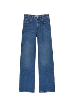 PULL & BEAR High Waist - Straight Leg Jeans - Dark Blue -PULL BEAR Winkel 8ba9b9792feb4dfaa69699f50cc9af71