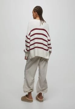 PULL & BEAR Striped - Trui - Mottled Dark Red 9 PULL & BEAR Striped - Trui - Mottled Dark Red -PULL BEAR Winkel 8bac88c4d3244f3b9adada5b62c0ebd4