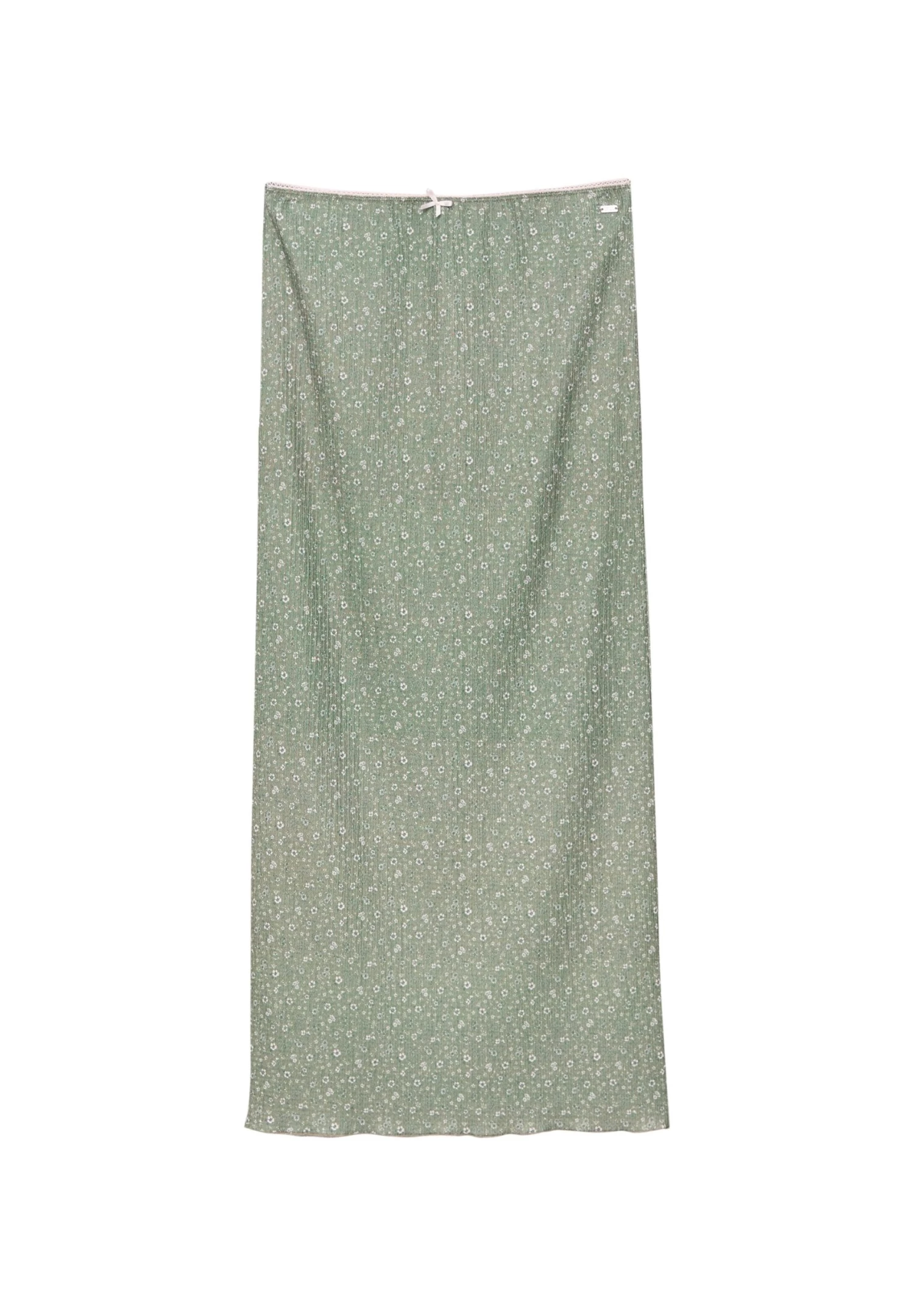 PULL & BEAR Floral-Midi - Kokerrok - Green 6 PULL & BEAR Floral-Midi - Kokerrok - Green - Afbeelding 6