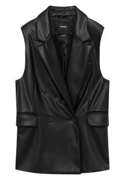 PULL & BEAR Bodywarmer - Mottled Black -PULL BEAR Winkel 8c851f1b723e4c188457305621209713