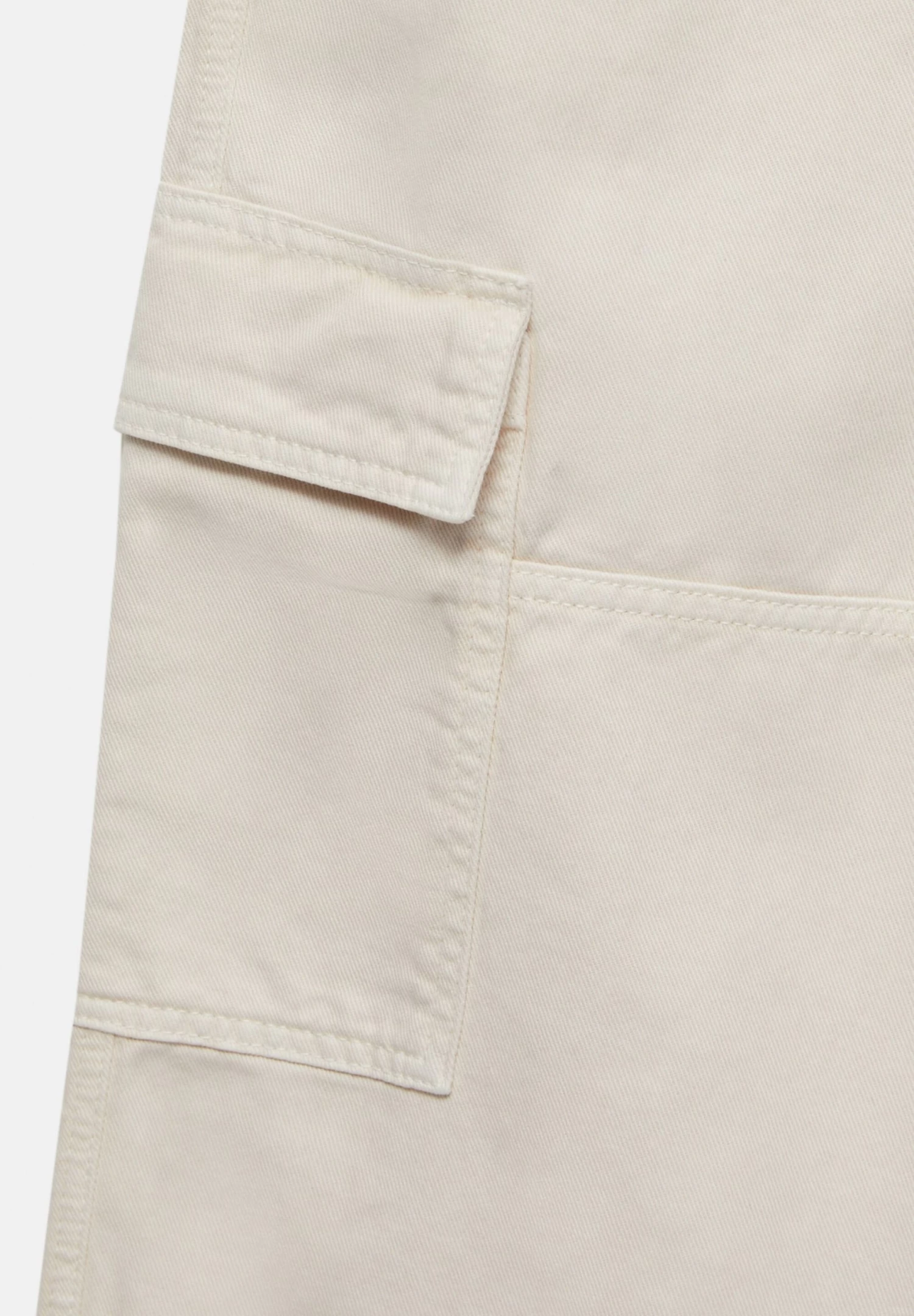 PULL & BEAR Wide-Leg - Cargobroek - Beige 7 PULL & BEAR Wide-Leg - Cargobroek - Beige - Afbeelding 7