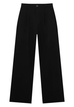 PULL & BEAR Flowing - Broek - Black -PULL BEAR Winkel 8ea673d73ce14c3f8841f191d6f23df8