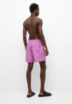 PULL & BEAR Chequered Print - Zwemshorts - Pink -PULL BEAR Winkel 8f43d93bd76148dab053fd8880ba3269