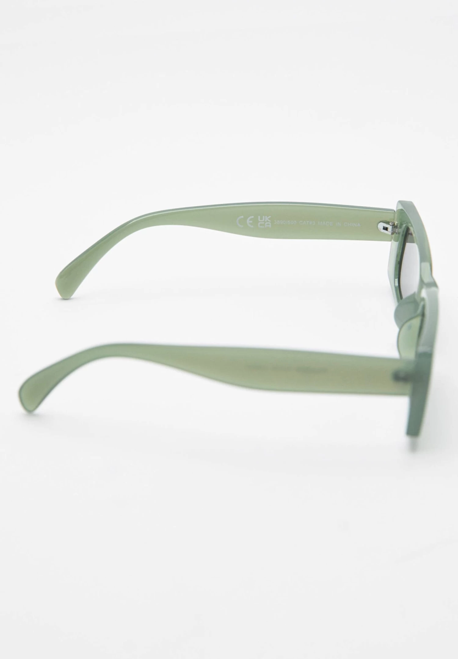 PULL & BEAR Wide Frame - Zonnebril - Green 5 PULL & BEAR Wide Frame - Zonnebril - Green - Afbeelding 5