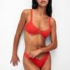 PULL & BEAR Basic Balconette- Bikinitop - Red