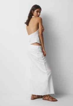 PULL & BEAR Crossover Neckline - Top - Beige -PULL BEAR Winkel 8fc5e1796e234427bcfb307f2fcf28f6