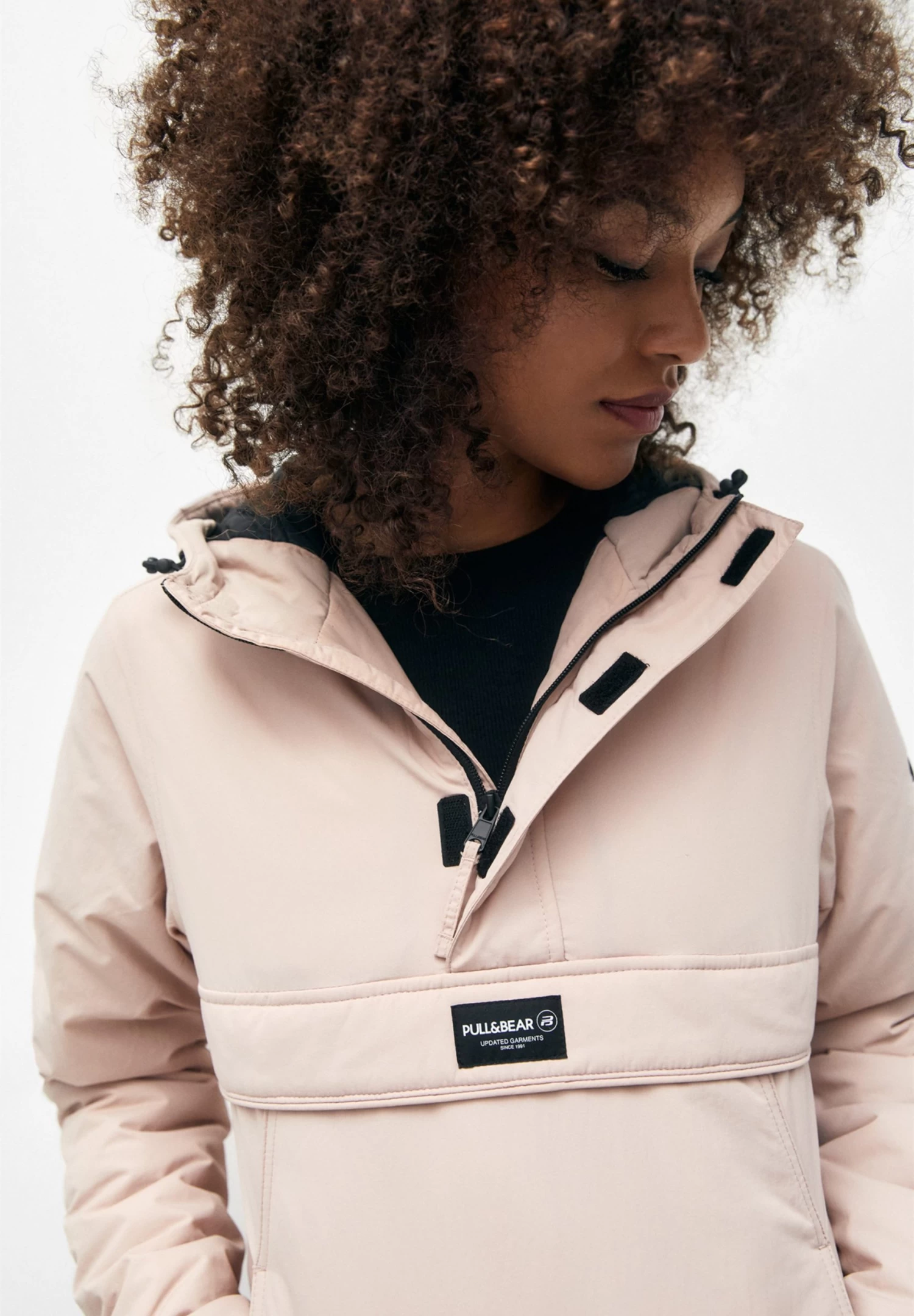 PULL & BEAR Pouch Pocket- Jas - Pink 5 PULL & BEAR Pouch Pocket- Jas - Pink - Afbeelding 5