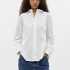 PULL & BEAR Overhemdblouse - White