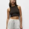 PULL & BEAR Flowing Rustic With Elasticated Waistband - Shorts - Sand