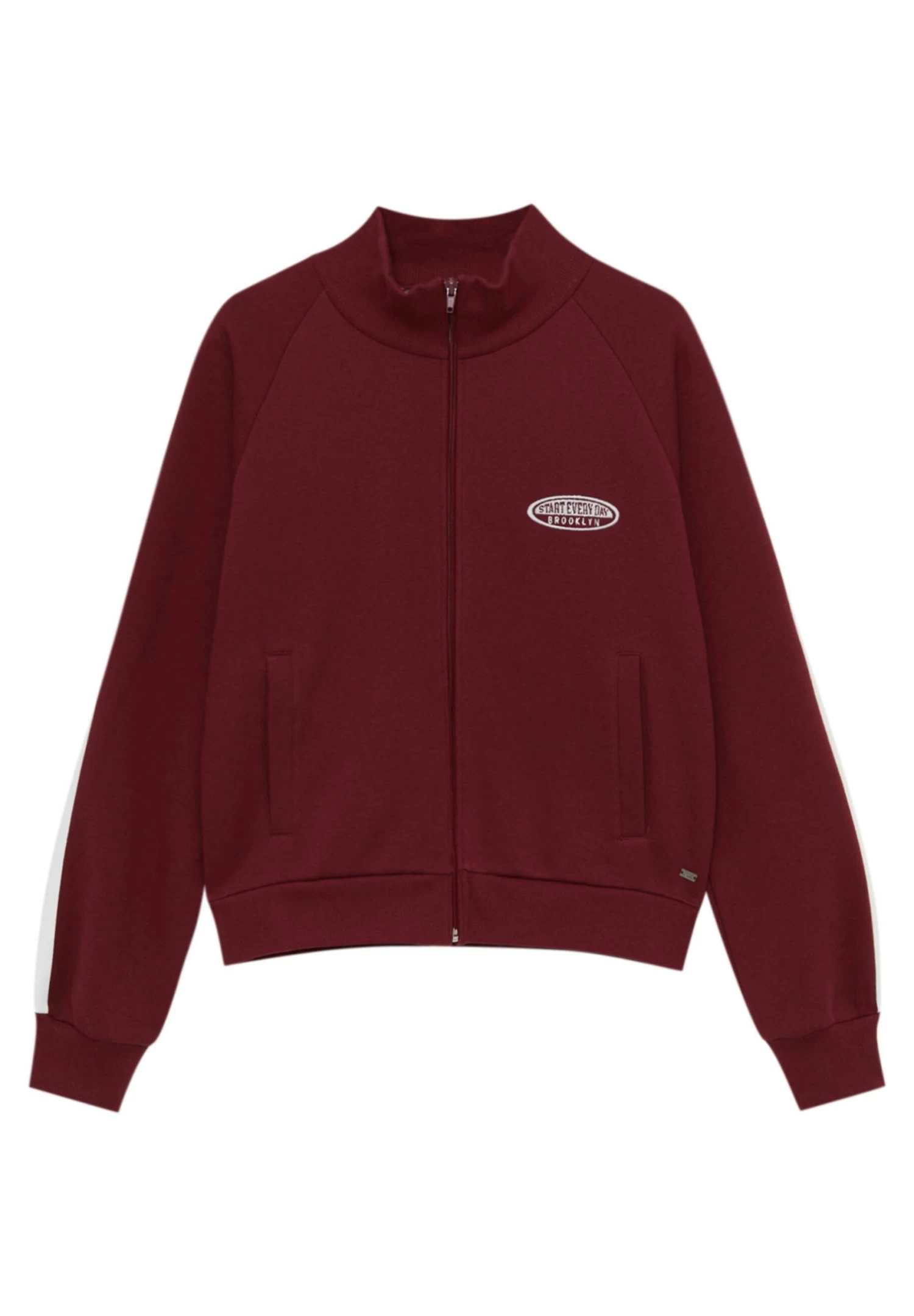 PULL & BEAR Vintage - Sweater - Mottled Light Red 5 PULL & BEAR Vintage - Sweater - Mottled Light Red - Afbeelding 5