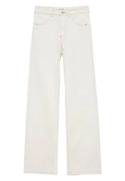 PULL & BEAR Mid Waist Kick - Flared Jeans - Off White -PULL BEAR Winkel 91526f2ed6324f34b7f1d3556541a9bd