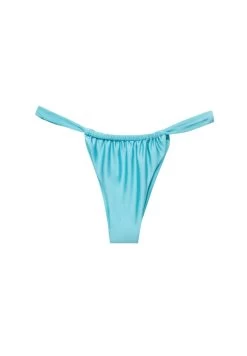 PULL & BEAR Wide Strap Shiny - Bikinibroekje - Blue -PULL BEAR Winkel 91829a984cf74a37a812d17cef3ac720