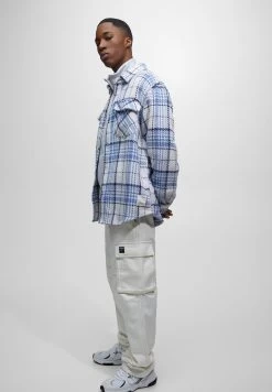 PULL & BEAR Rustic Check - Lichte Jas - Blue 11 PULL & BEAR Rustic Check - Lichte Jas - Blue -PULL BEAR Winkel 9243896e14cc4a9f9cc428c4a4579e60