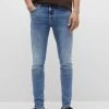PULL & BEAR Slim Fit Jeans - Blue Denim