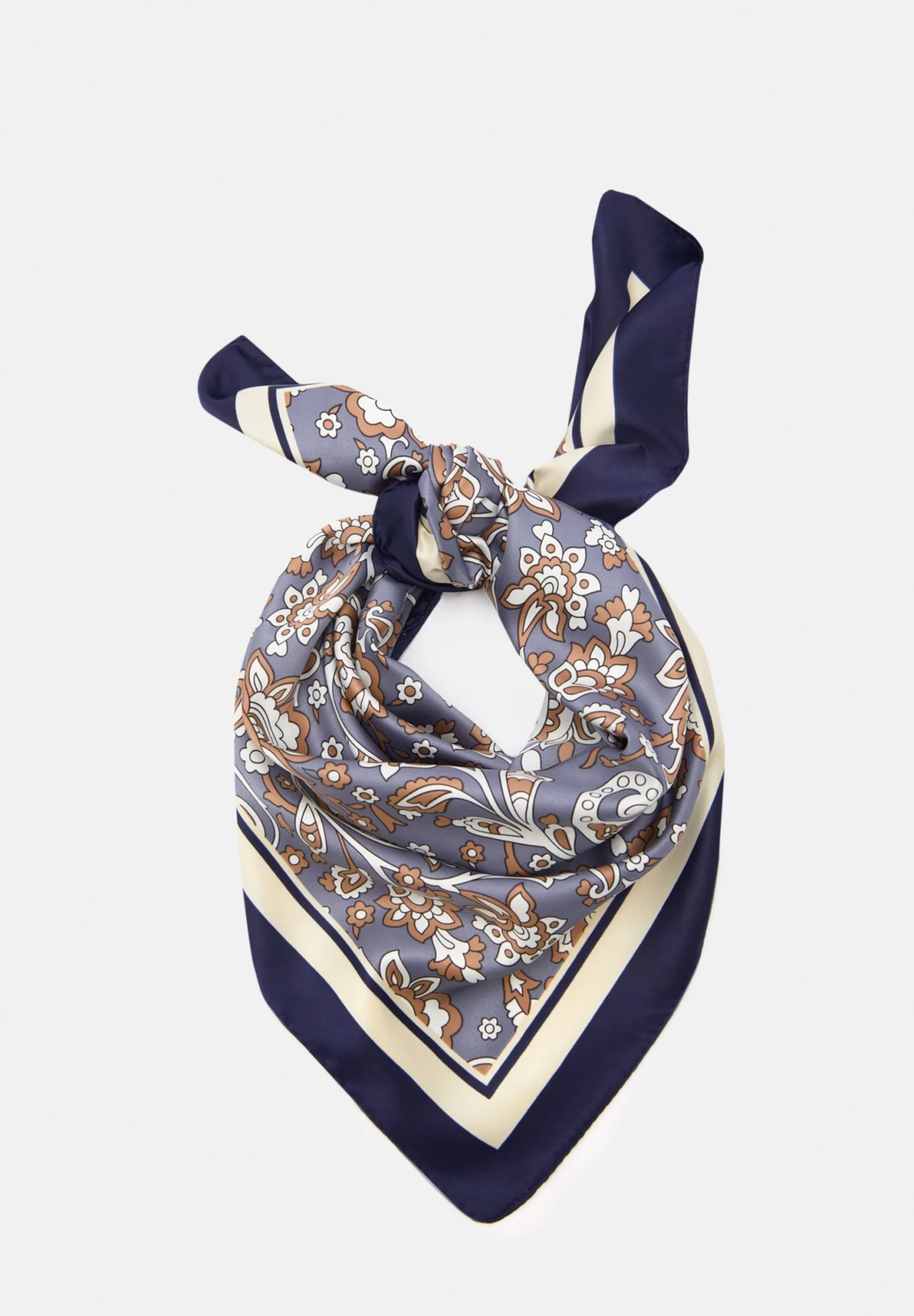 PULL & BEAR Floral Print - Sjaal - Blue 4 PULL & BEAR Floral Print - Sjaal - Blue - Afbeelding 4