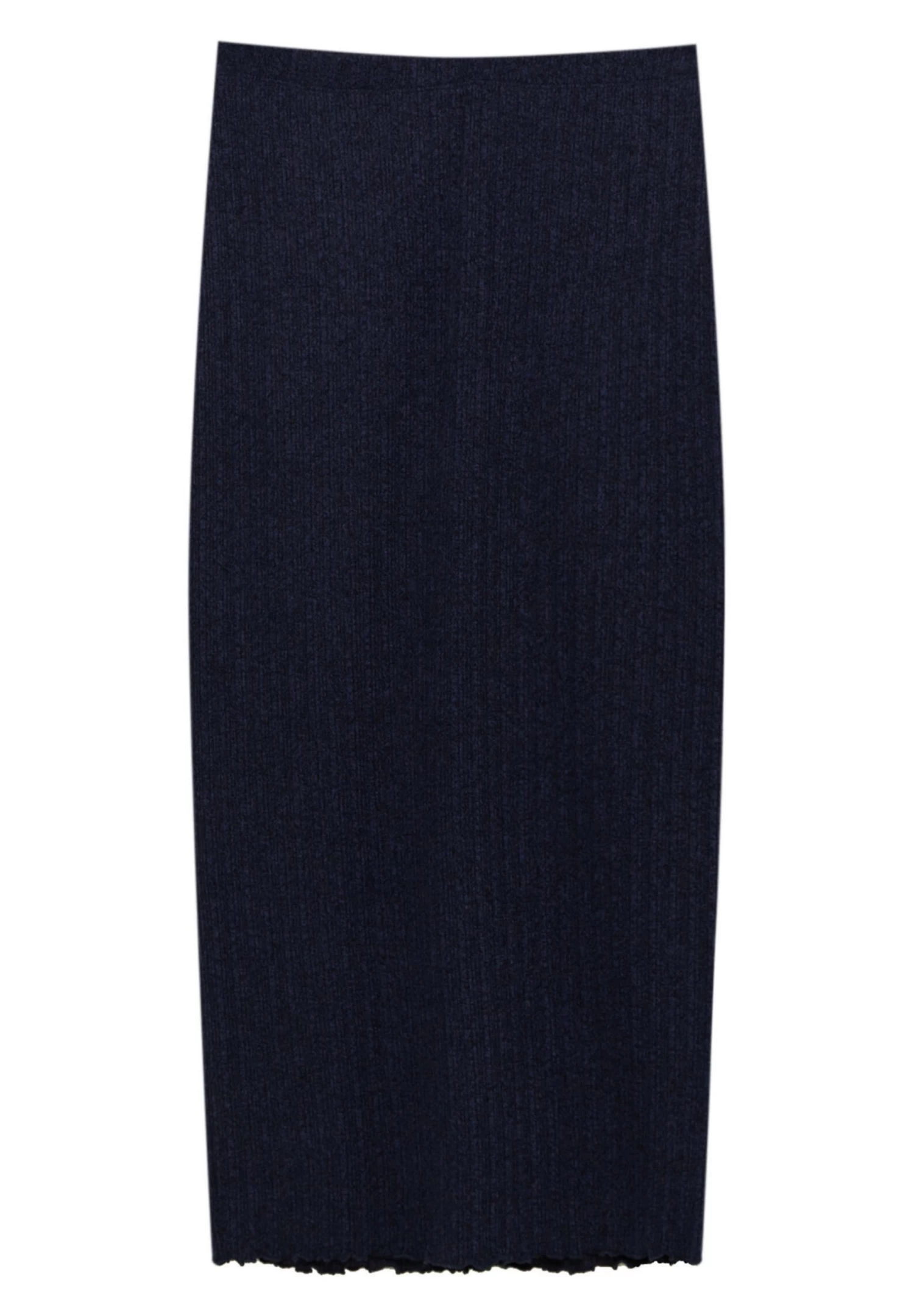 PULL & BEAR Kokerrok - Blue Denim 6 PULL & BEAR Kokerrok - Blue Denim - Afbeelding 6