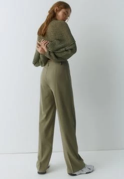 PULL & BEAR With Seam Detail - Broek - Khaki -PULL BEAR Winkel 92e60101a379445e9cd6c45f915c550f
