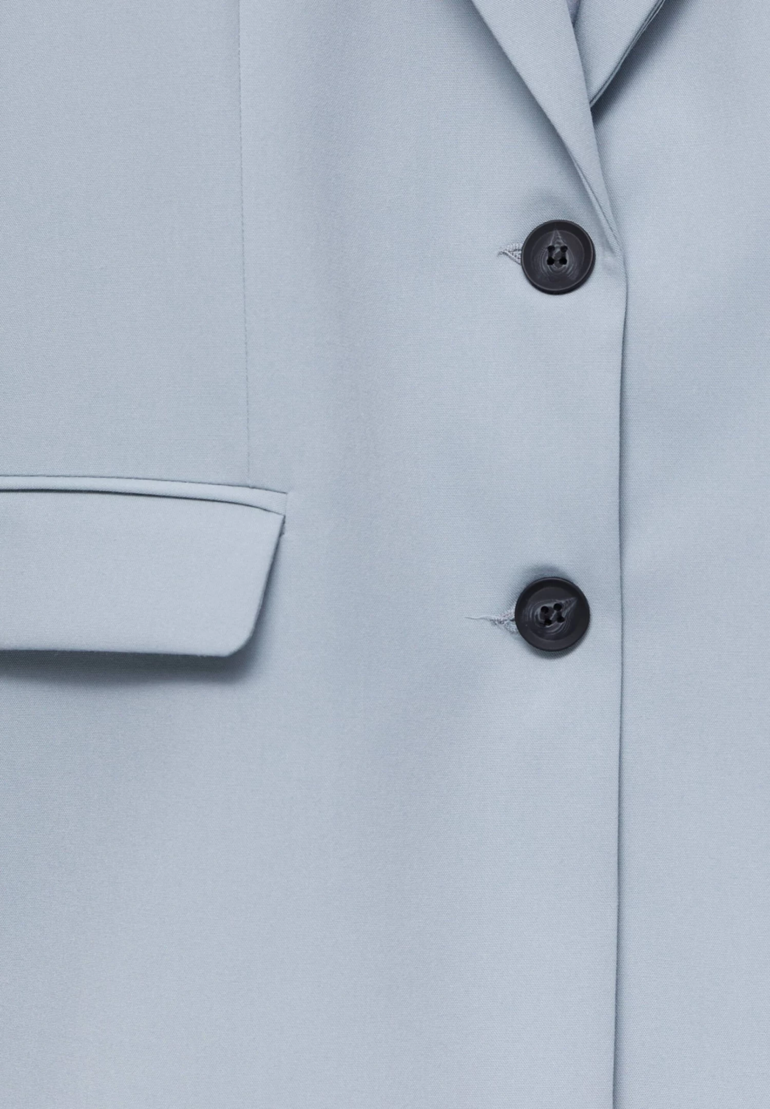 PULL & BEAR Basic - Blazer - Blue / Grey 7 PULL & BEAR Basic - Blazer - Blue / Grey - Afbeelding 7