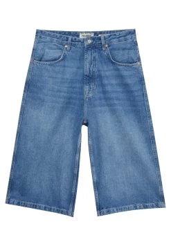PULL & BEAR Baggy Fit Extra Wide-Leg-Bermuda - Jeansshort - Blue Denim -PULL BEAR Winkel 93e81cbc92af4af79030bd2c3bc57f59