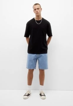 PULL & BEAR Bermuda - Jeansshort - Stone Blue Denim 8 PULL & BEAR Bermuda - Jeansshort - Stone Blue Denim -PULL BEAR Winkel 954c22b2f0704cfda5de20bdb5cfa0a8