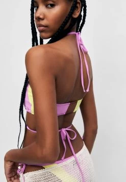 PULL & BEAR Patchwork - Bikinitop - Pink -PULL BEAR Winkel 967d0c58c3974421a202c55c1b9a22a4