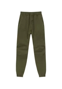PULL & BEAR Basic Joggers - Trainingsbroek - Dark Green -PULL BEAR Winkel 96ce6a81c98e429e9c98658eb0524d9e