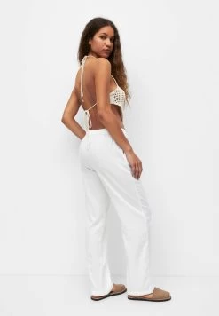 PULL & BEAR Rustic Jogging - Trainingsbroek - White -PULL BEAR Winkel 9763c8f7f81c459b88584d561e2e67ab