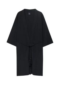 PULL & BEAR Long Kimono - Lichte Jas - Black -PULL BEAR Winkel 97d7f41d729e4d8dbb33a7423762ae6f