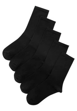 PULL & BEAR Pack Of 5 Pairs - Sokken - Mottled Black