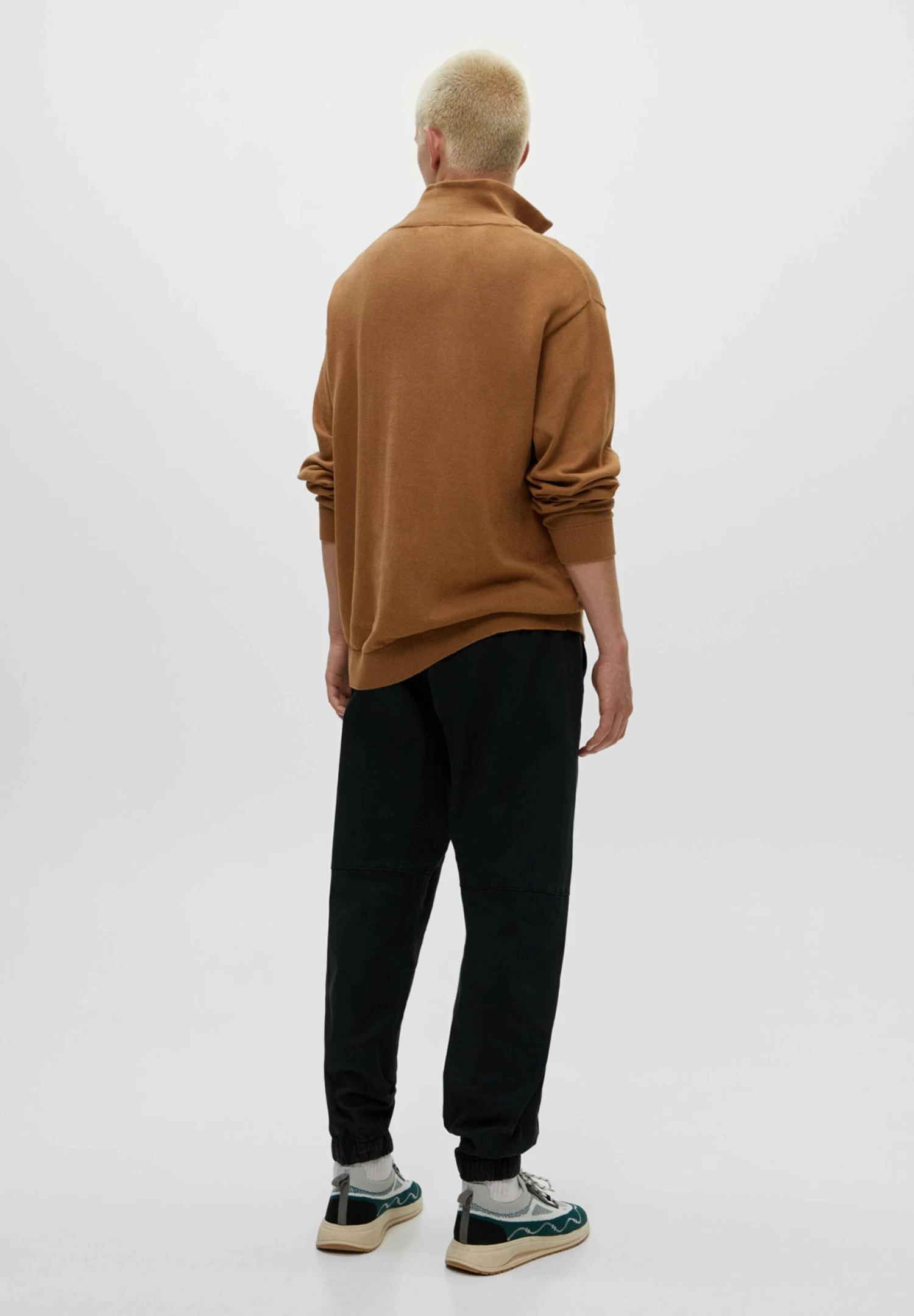 PULL & BEAR Basic Joggers - Trainingsbroek - Mottled Black 3 PULL & BEAR Basic Joggers - Trainingsbroek - Mottled Black - Afbeelding 3