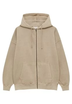 PULL & BEAR Basic Oversize- Sweater Met Rits - Camel -PULL BEAR Winkel 9b16595a07ba46759c89e6912750783e