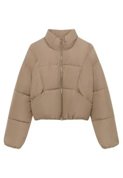 PULL & BEAR Puffer - Winterjas - Camel -PULL BEAR Winkel 9c157b24eeea4aed9368369b9825cd4e