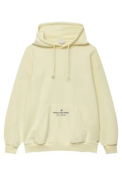 PULL & BEAR Letter Print - Hoodie - Yellow -PULL BEAR Winkel 9cf4ed38cac1407a805ffc22b312977f