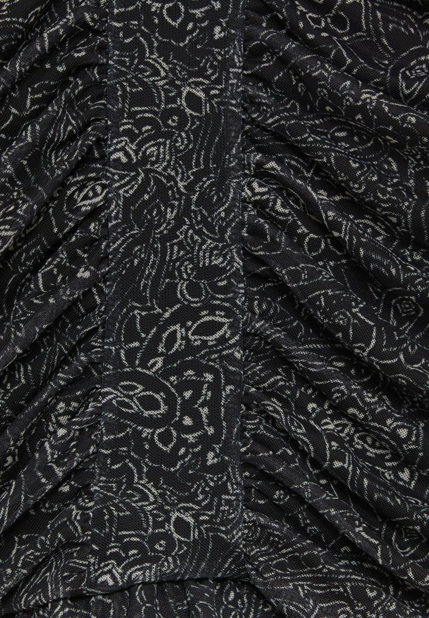 PULL & BEAR Tulle - A-Lijn Rok - Black 6 PULL & BEAR Tulle - A-Lijn Rok - Black - Afbeelding 6