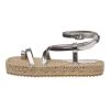 PULL & BEAR Metallic Multi-Strap - Teensandalen - Grey