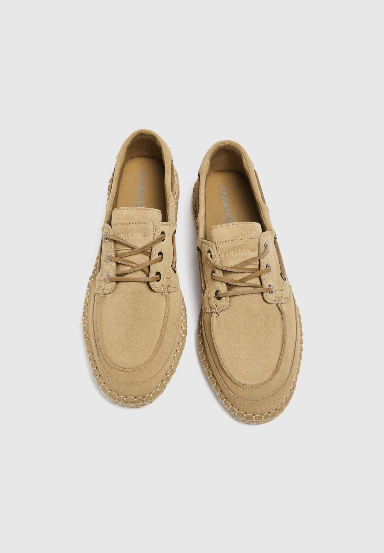 PULL & BEAR Contrast- Bootschoenen - Brown 3 PULL & BEAR Contrast- Bootschoenen - Brown - Afbeelding 3