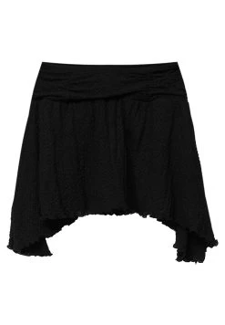 PULL & BEAR Asymmetric Mini- Minirok - Black -PULL BEAR Winkel a0fc5f7f33bc487ab72a7d9a303b064f