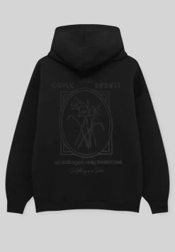 PULL & BEAR Printed - Hoodie - Mottled Black 17 PULL & BEAR Printed - Hoodie - Mottled Black -PULL BEAR Winkel a2b6d995b17c4389811d6bdd31f1ed8e