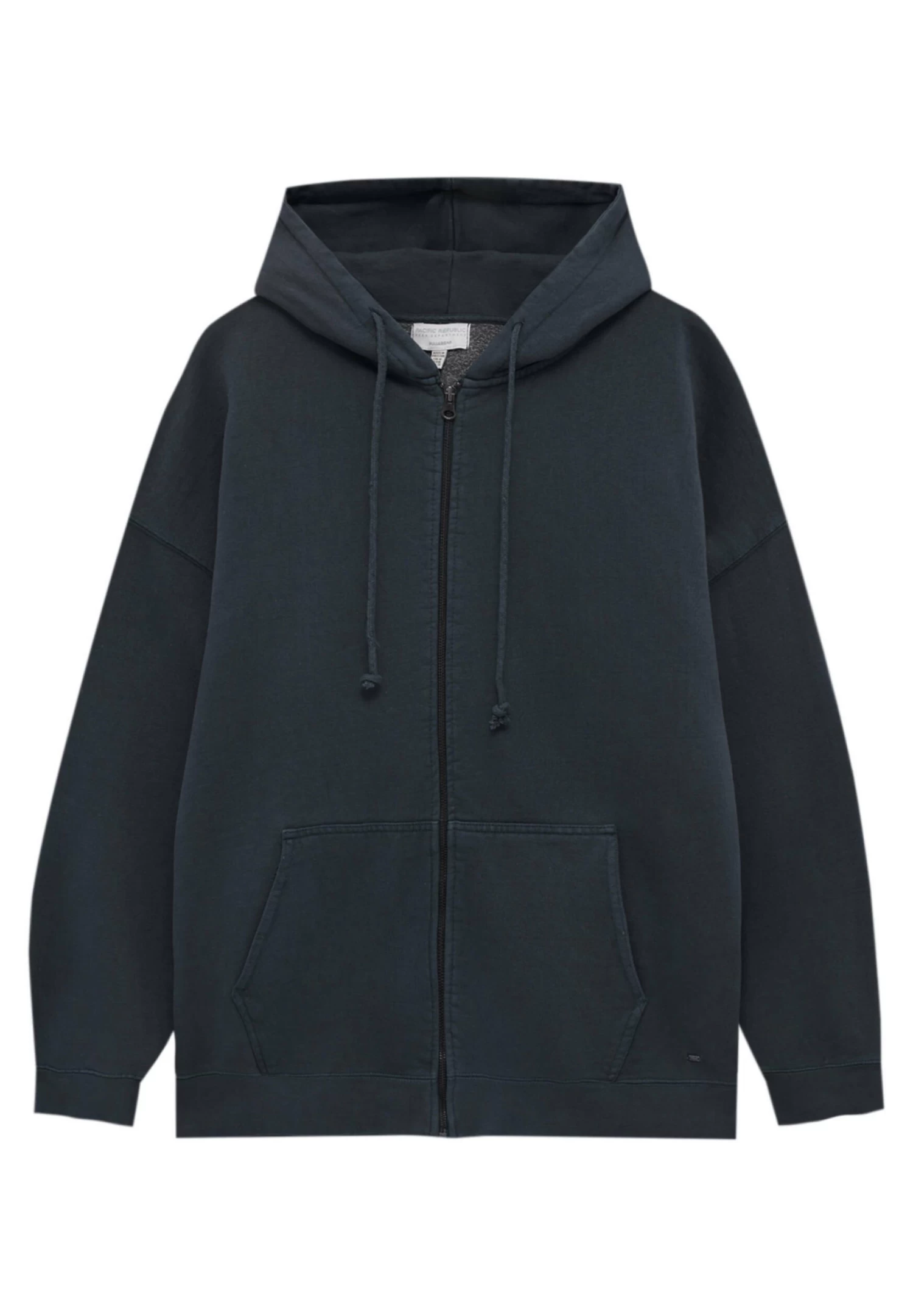 PULL & BEAR Sweater Met Rits - Mottled Dark Grey 6 PULL & BEAR Sweater Met Rits - Mottled Dark Grey - Afbeelding 6