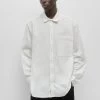 PULL & BEAR Basic - Overhemd - White