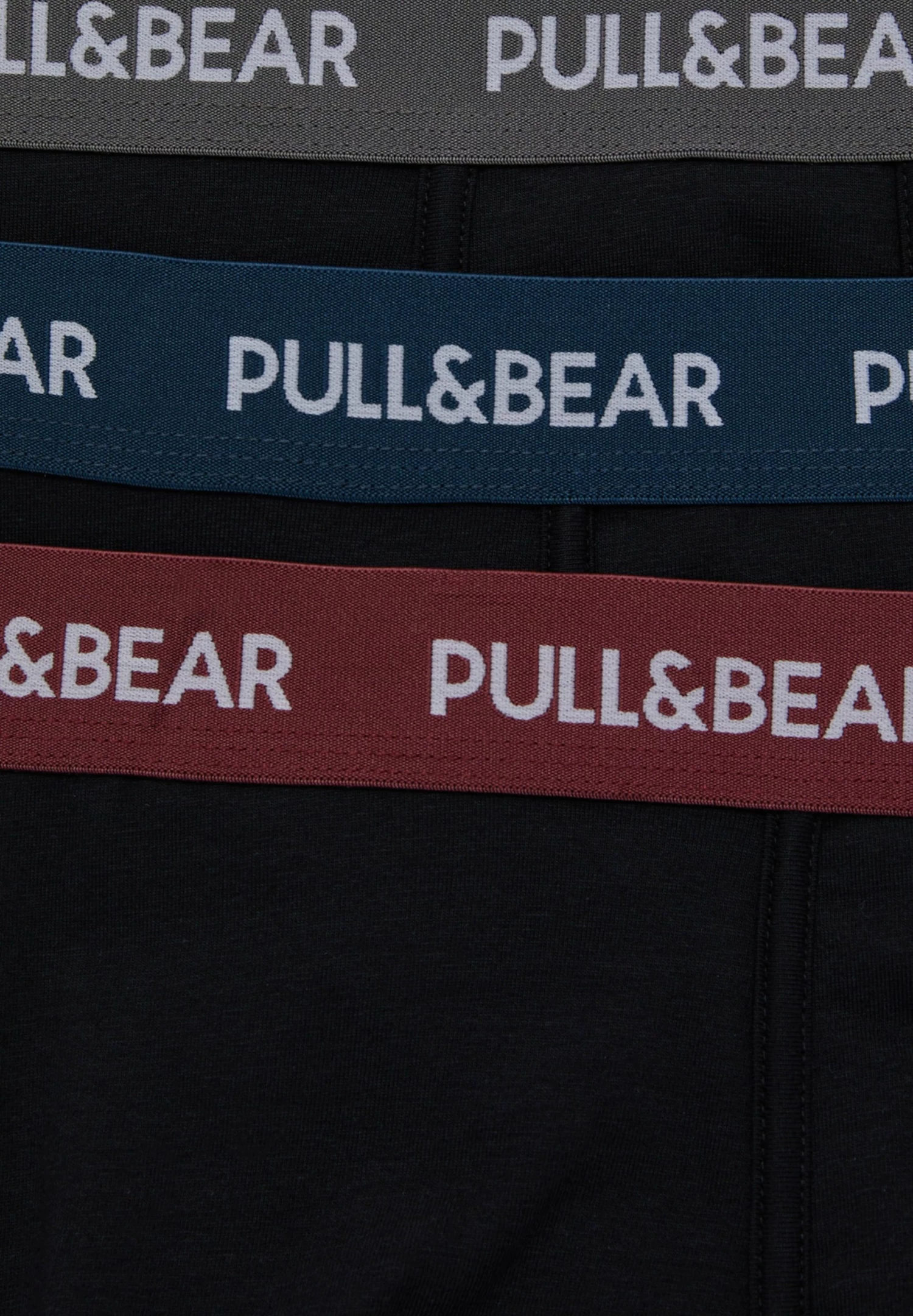 PULL & BEAR 3-Pack With Small Logo - Onderbroeken - Black 5 PULL & BEAR 3-Pack With Small Logo - Onderbroeken - Black - Afbeelding 5