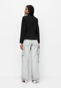PULL & BEAR Basic - Blazer - Black -PULL BEAR Winkel a81335e5aac44a75a483019856b10670