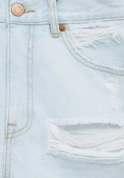 PULL & BEAR Ripped - Jeansshort - Stone Blue Denim -PULL BEAR Winkel a8bd116a7ba045a4987b4244a419b48b