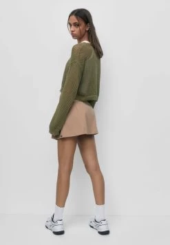 PULL & BEAR Trui - Dark Green -PULL BEAR Winkel a9d1c524294840fdacc09a5c17e6a3fa