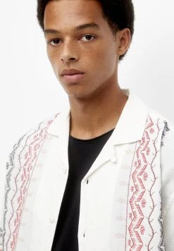 PULL & BEAR With Ombré Embroidery- Overhemd - White -PULL BEAR Winkel acccc9b2e53e43b585b26886eef559e6