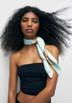 PULL & BEAR Chain - Sjaal - Light Green