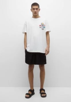 PULL & BEAR Basic With Elastic Waistband - Zwemshorts - Black -PULL BEAR Winkel af06f012dab149a4be82cff2252fdb7e