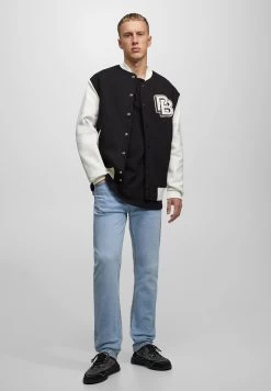 PULL & BEAR Comfort - Straight Leg Jeans - Stone Blue Denim -PULL BEAR Winkel b06d863a489f492d988c5bc219c22e36